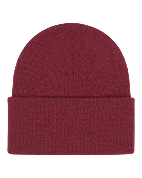 1 High Icon - Klassisches Beanie für Männer Rot ELYHA00232 Element