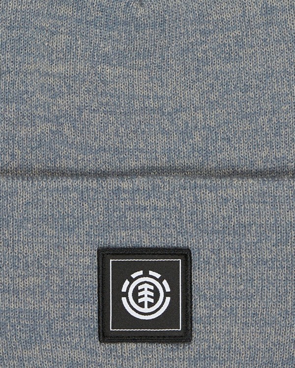 2 High Icon - Klassisches Beanie Grau ELYHA00232 Element