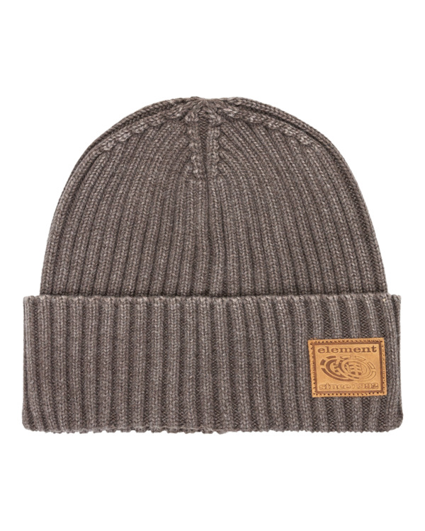 0 Low Cargo - Workwear Beanie for Men Brown ELYHA00235 Element