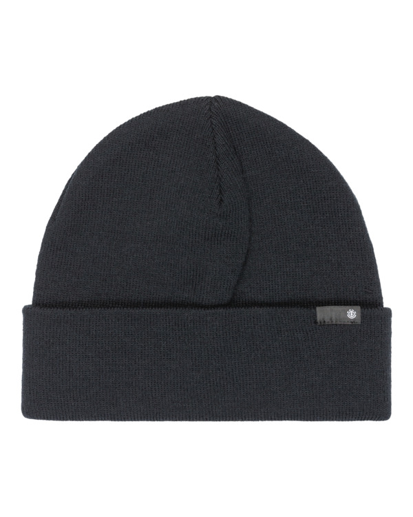 0 Mid Icon - Klassisches Crown-Beanie für Männer Blau ELYHA00236 Element