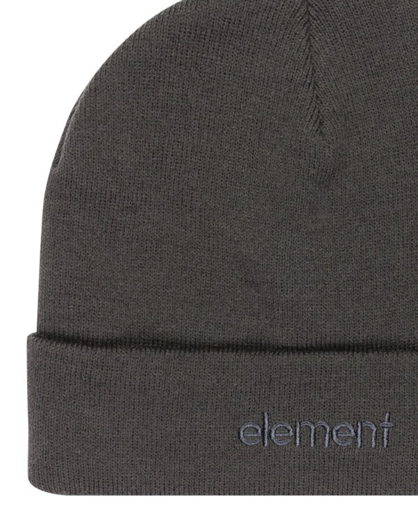 2 Mid Lowcase - Classic Crown Beanie for Men Black ELYHA00241 Element