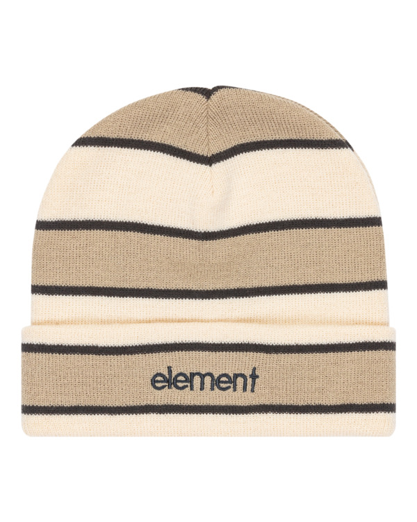 0 Mid Lowcase Stripe - Bonnet classique pour Homme Beige ELYHA00242 Element
