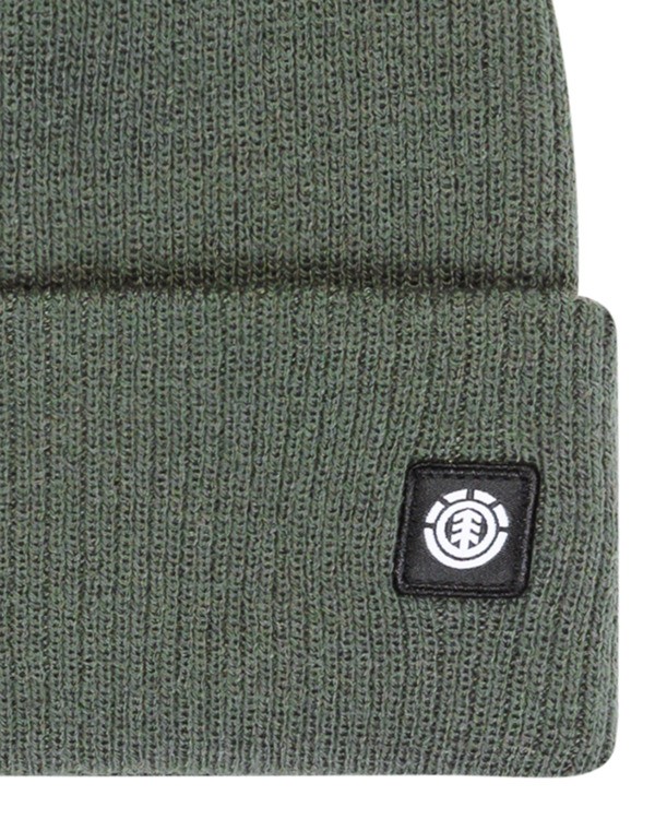 2 Mid Icon Rib - Classic Crown Beanie Black ELYHA00244 Element