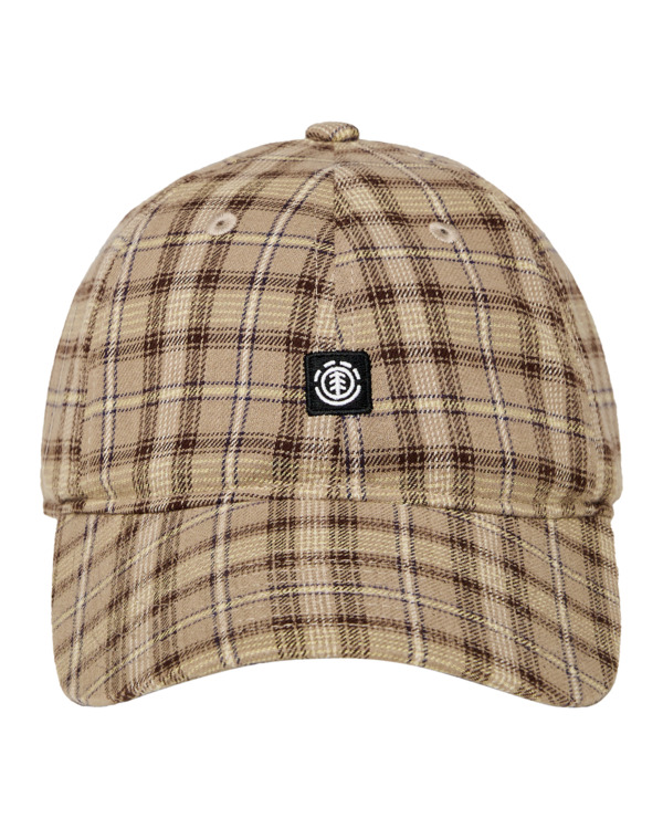 1 Icon Dad Check - Klassisches Dad-Cap für Männer Beige ELYHA00247 Element