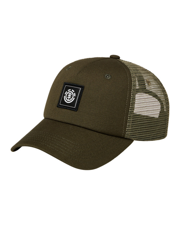 0 Icon Mesh - Trucker-Cap für Männer Braun ELYHA00248 Element