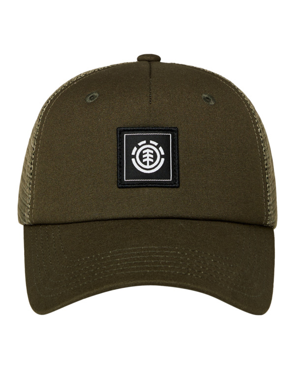 1 Icon Mesh - Trucker-Cap für Männer Braun ELYHA00248 Element