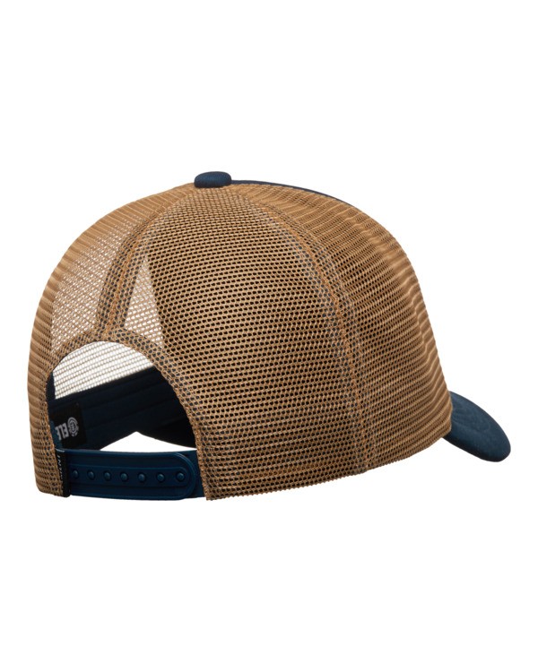 3 Team - Bon&eacute; Trucker para Homem Azul ELYHA00252 Element