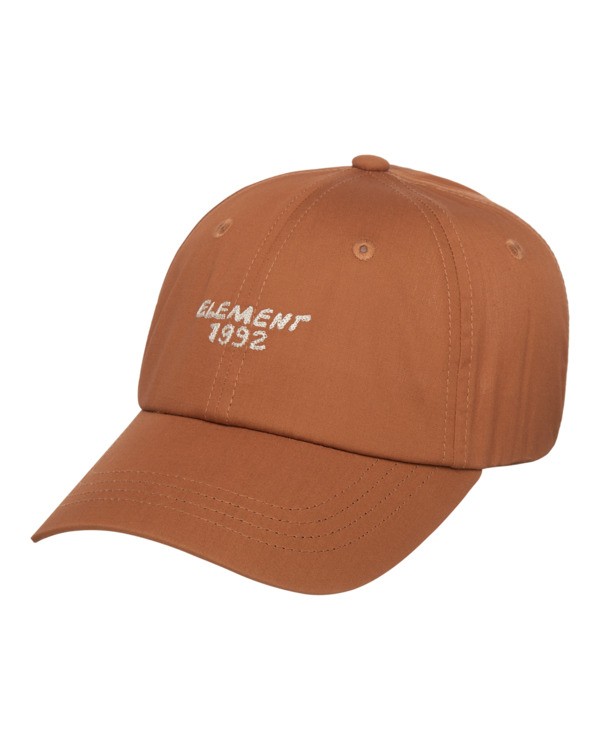 0 1992 - Baseballkappe f&uuml;r M&auml;nner Braun ELYHA00257 Element