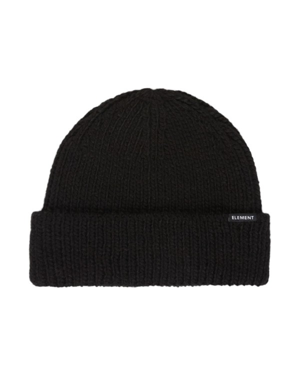 0 Mid Heavy Knit Solid Black ELYHA00275 Element