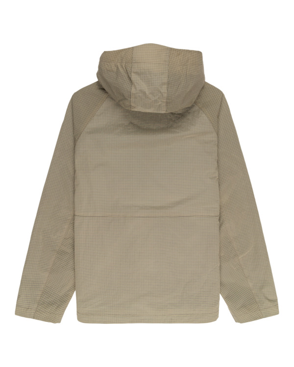 1 Alder Trekka - Hooded Raincoat for Men Beige ELYJK00198 Element