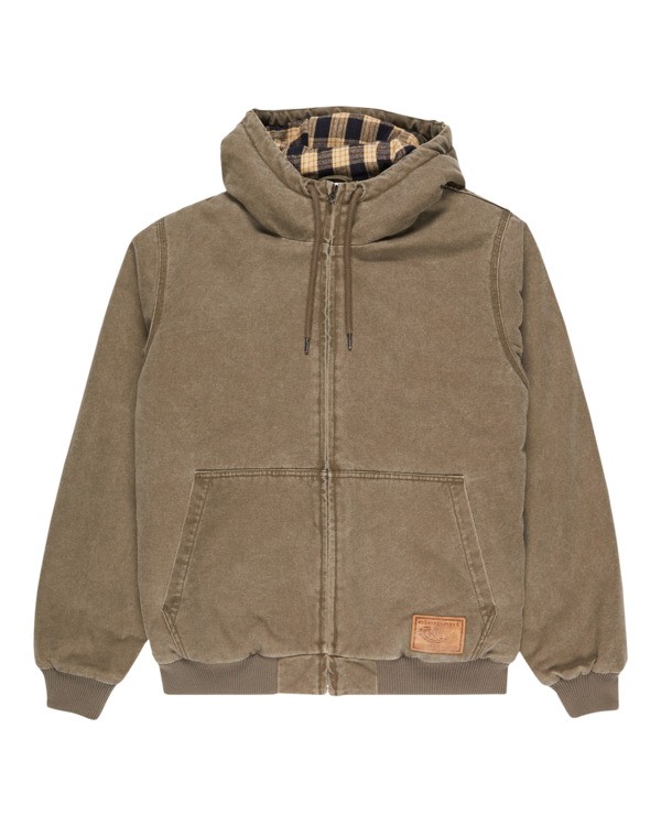 0 Dulcey Canvas - Canvas Jacket for Men Brown ELYJK00214 Element