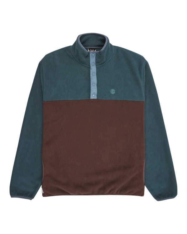 0 Abenaki Polar - Polar fleece top voor Heren Brown ELYJK00222 Element