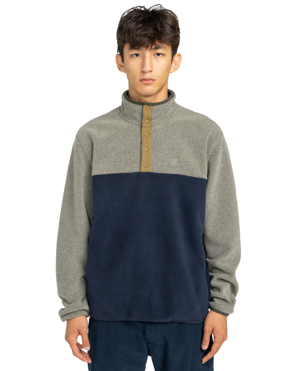 2 Abenaki Polar - Polar Fleece Top for Men Blue ELYJK00222 Element