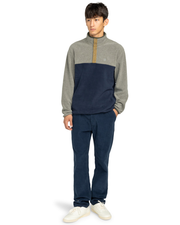 5 Abenaki Polar - Polar Fleece Top for Men Blue ELYJK00222 Element