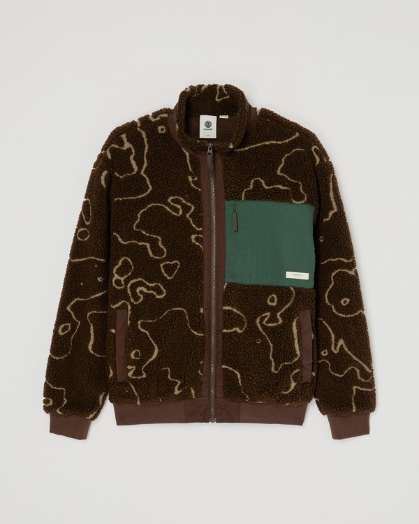 0 Oak Sherpa Brown ELYJK00224 Element