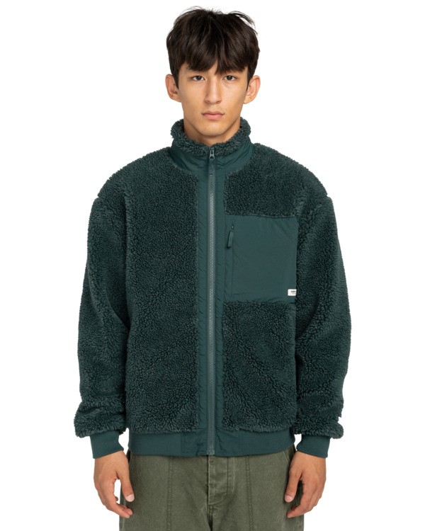 2 Oak Sherpa - Sherpa Jacket for Men Blue ELYJK00224 Element
