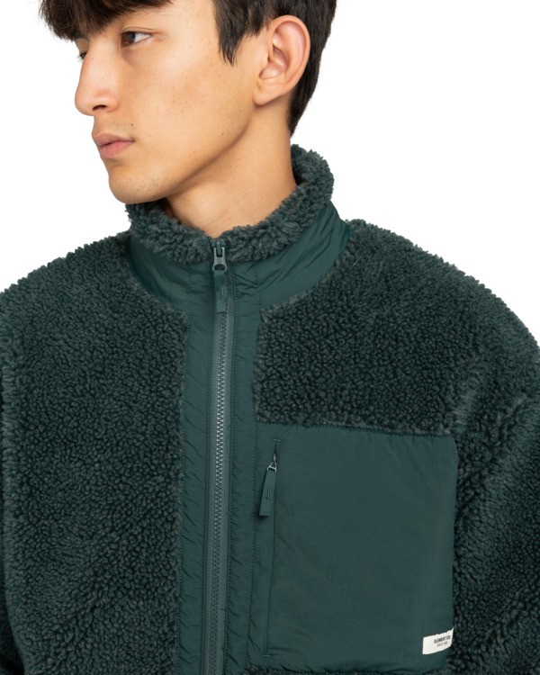 4 Oak Sherpa - Sherpa Jacket for Men Blue ELYJK00224 Element