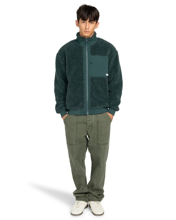 5 Oak Sherpa - Sherpa Jacket for Men Blue ELYJK00224 Element