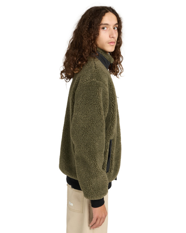 3 Oak Sherpa - Sherpa Jacket for Men Green ELYJK00224 Element