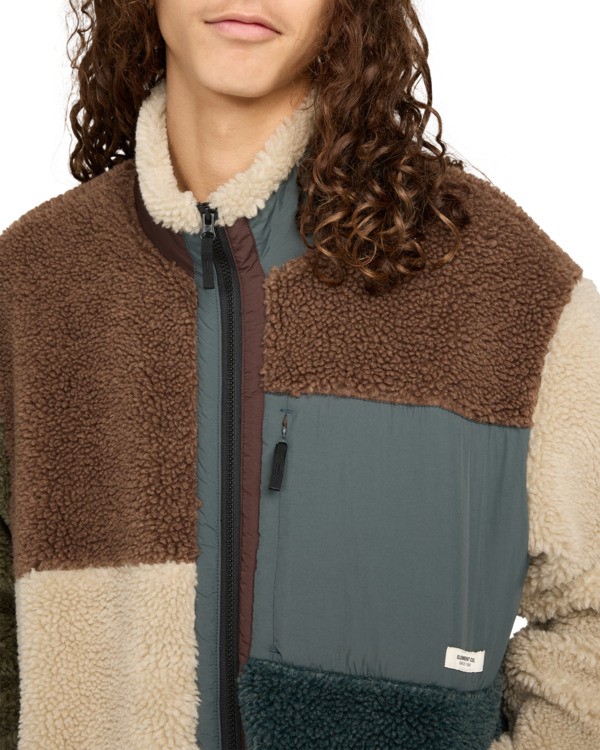 4 Oak Sherpa - Sherpa Jacket for Men Black ELYJK00224 Element