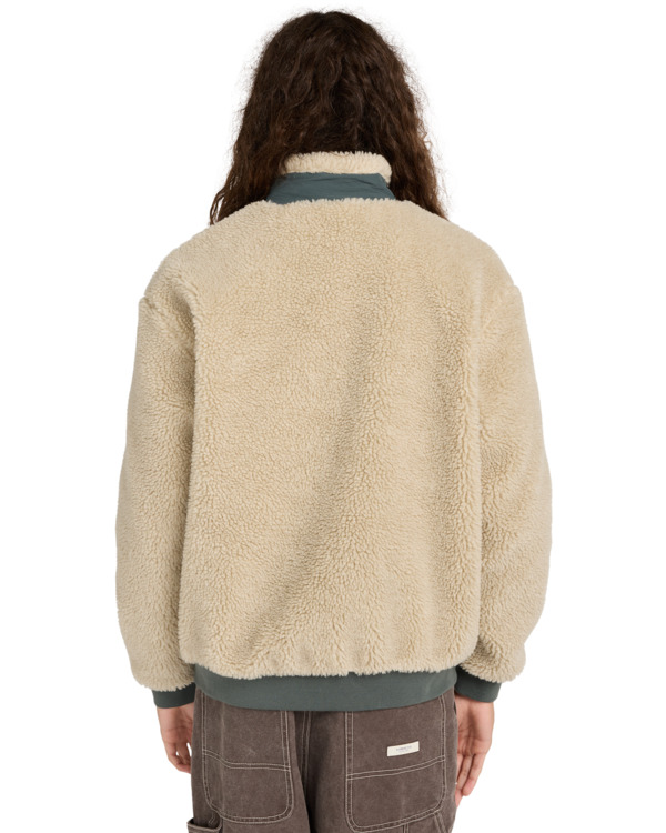 6 Oak Sherpa - Sherpa Jacket for Men Beige ELYJK00224 Element