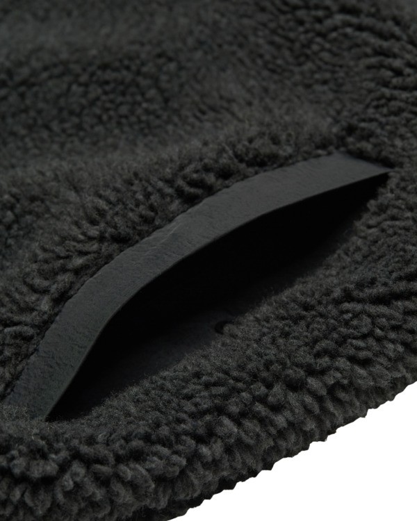 7 Wolfe Sherpa - Wendbarer Sherpa-Kapuzenpulli für Männer Schwarz ELYJK00225 Element