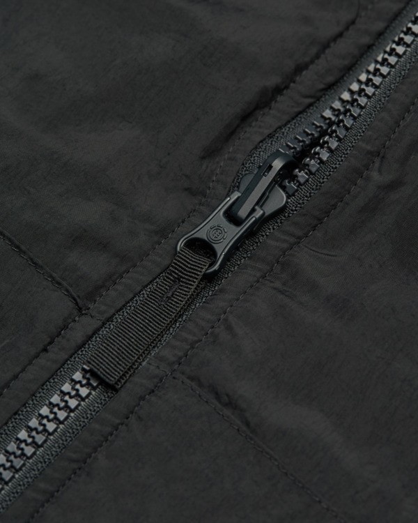 9 Wolfe Sherpa - Wendbarer Sherpa-Kapuzenpulli für Männer Schwarz ELYJK00225 Element