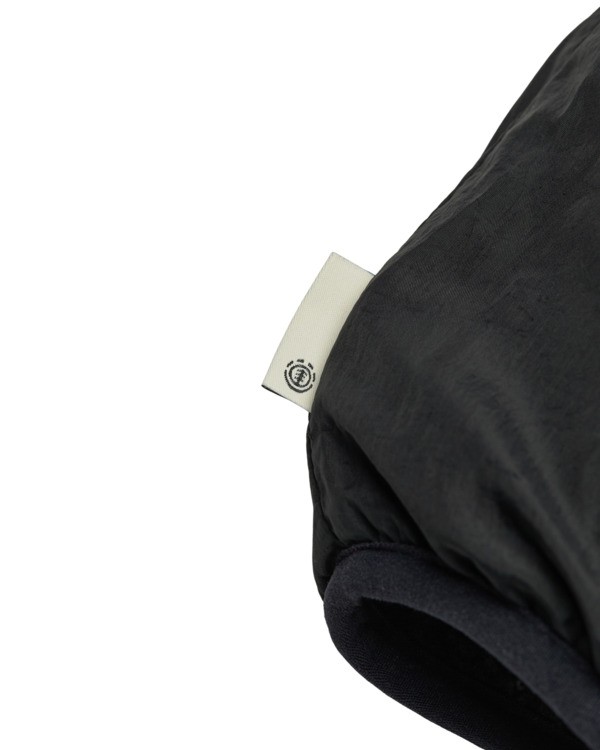 10 Wolfe Sherpa - Wendbarer Sherpa-Kapuzenpulli für Männer Schwarz ELYJK00225 Element