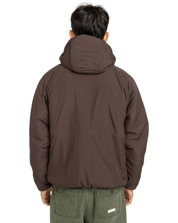 12 Wolfe Sherpa - Reversible Sherpa Hoodie for Men Black ELYJK00225 Element