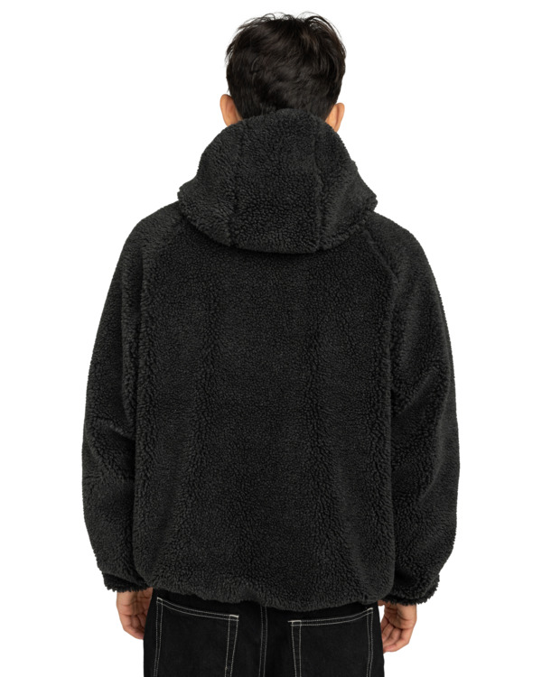 8 Wolfe Sherpa - Reversible Sherpa Hoodie for Men Black ELYJK00225 Element