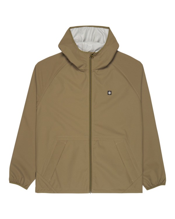 0 Alder 2.0 Travel - Chaqueta Shell Impermeable para Hombre Marron ELYJK00250 Element
