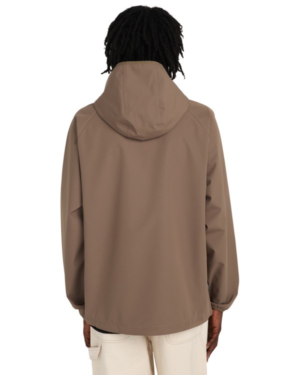 7 Alder 2.0 Travel - Chaqueta Shell Impermeable para Hombre Marron ELYJK00250 Element