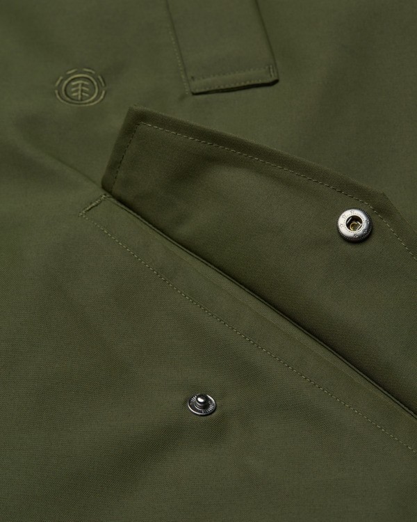 7 Fishtail - Parka d&eacute;perlante pour Homme Marron ELYJK00270 Element