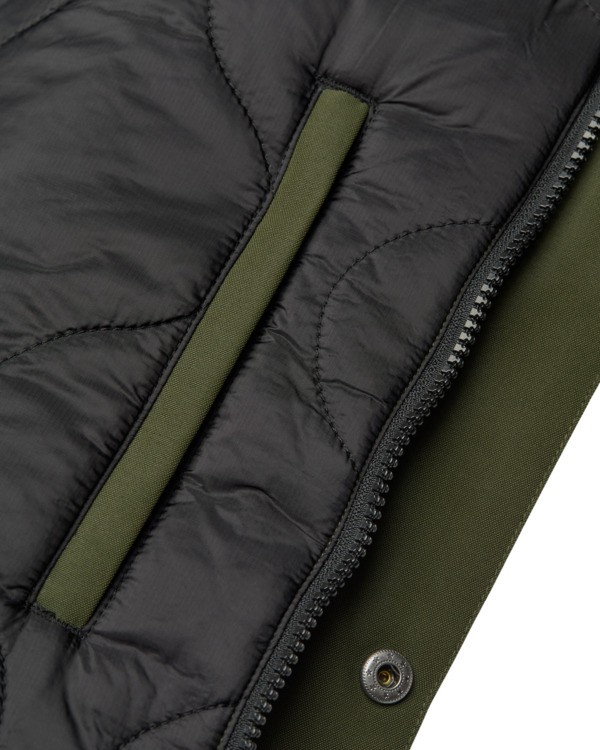 8 Fishtail - Parka d&eacute;perlante pour Homme Marron ELYJK00270 Element