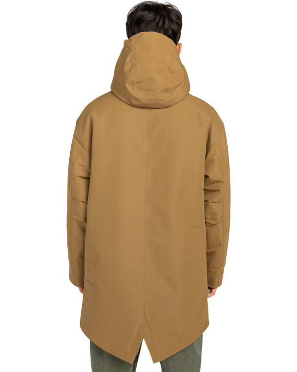 7 Fishtail - Fishtail-Parka für Männer Braun ELYJK00270 Element