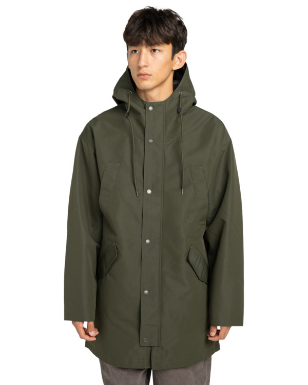 2 Fishtail - Fishtail-Parka für Männer Braun ELYJK00270 Element