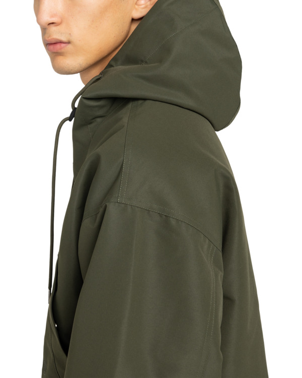 5 Fishtail - Fishtail-Parka für Männer Braun ELYJK00270 Element