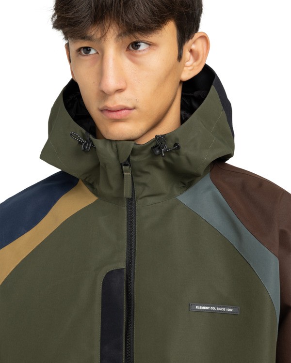 4 Orion Rainshell - Imperméable pour Homme Noir ELYJK00271 Element