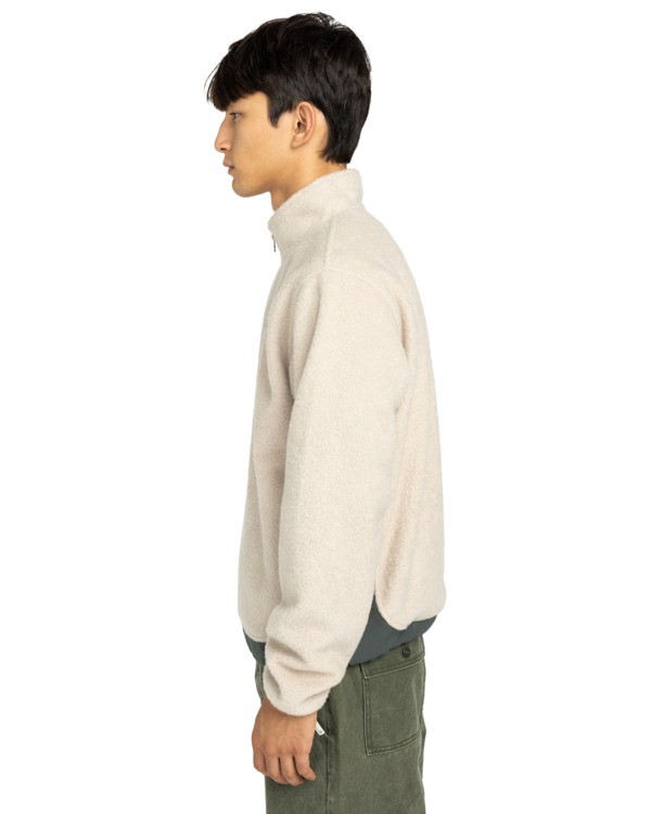 3 Shepherd Quarter Zip - Fleece-Jacke für Männer Beige ELYJK00273 Element