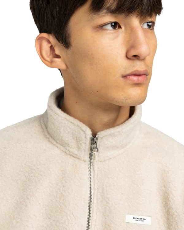 4 Shepherd Quarter Zip - Fleece-Jacke für Männer Beige ELYJK00273 Element