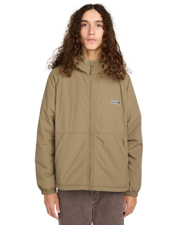 2 Alder 2.0 Polar - Cortavientos para hombre Marron ELYJK00274 Element