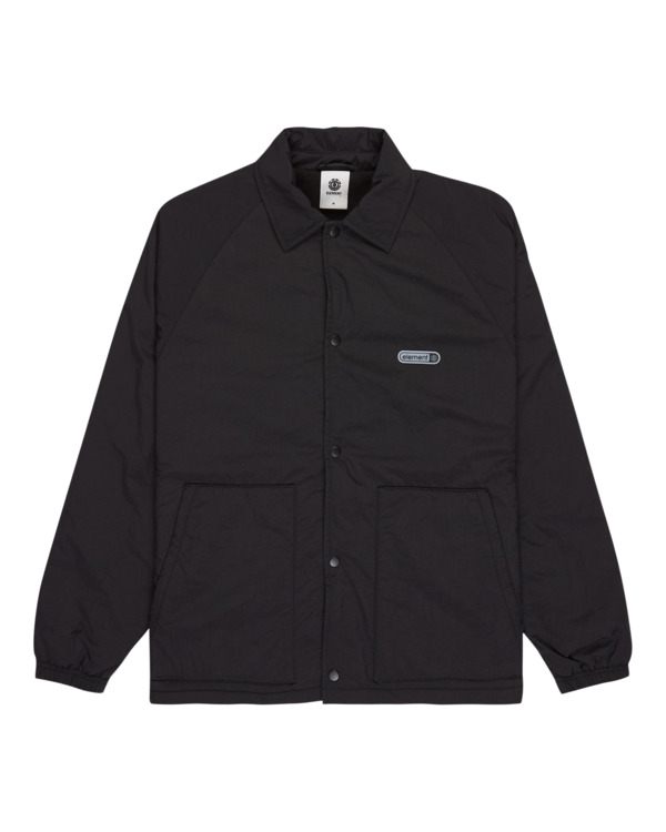 0 Coach Polar - Coach-Jacke für Männer Blau ELYJK00275 Element