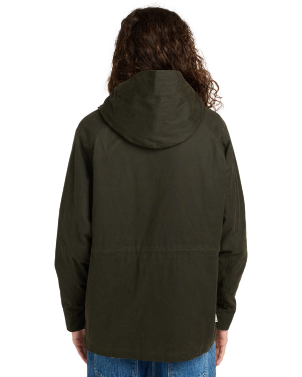 7 Field Waxed Parka - Gewachster Parka für Männer Grün ELYJK00280 Element