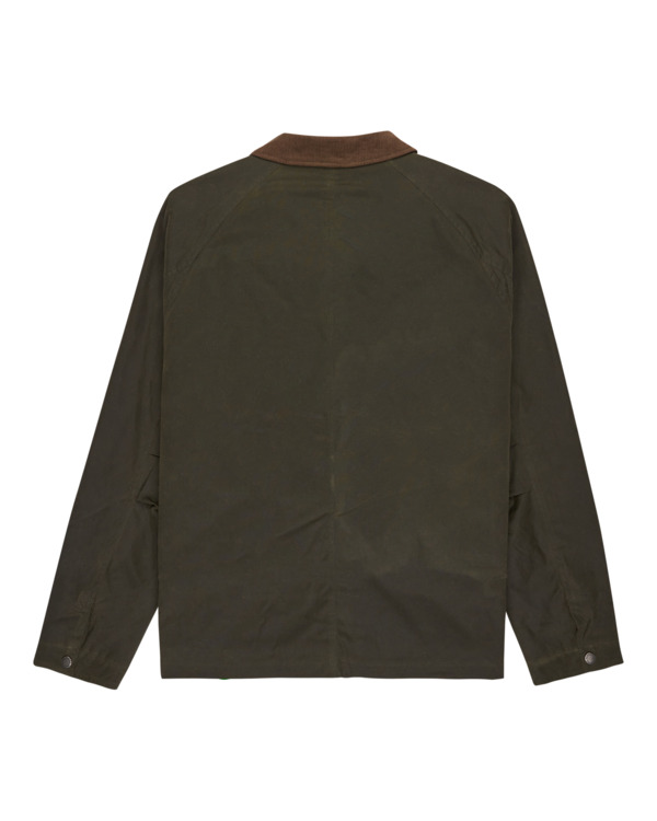 1 Orchard Waxed - Gewachste Jacke für Männer Grün ELYJK00281 Element