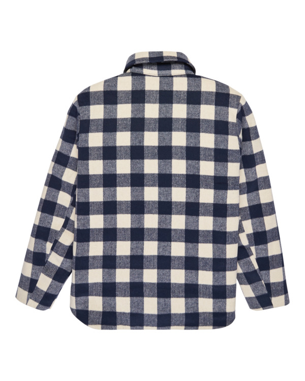 1 Lodge Check - Padded Overshirt for Men Blue ELYJK00282 Element