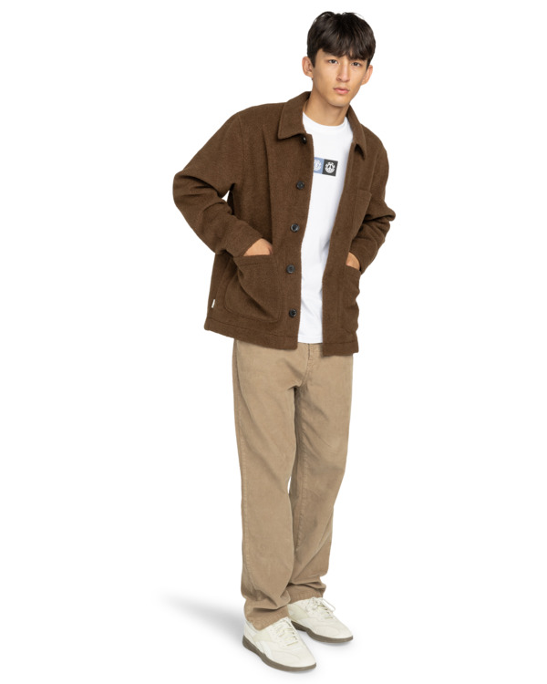 7 Shepherd Overshirt - Überhemd für Männer Braun ELYJK00285 Element