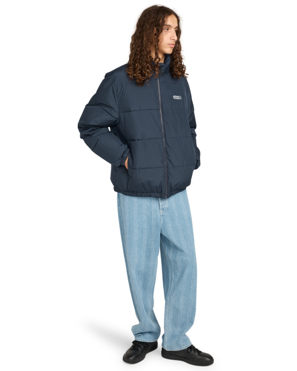 6 Classic Puffer - Steppjacke für Männer Blau ELYJK00287 Element