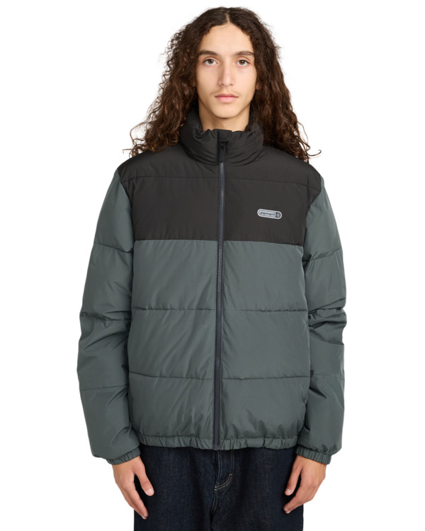 2 Classic Puffer - Doudoune pour Homme Noir ELYJK00287 Element