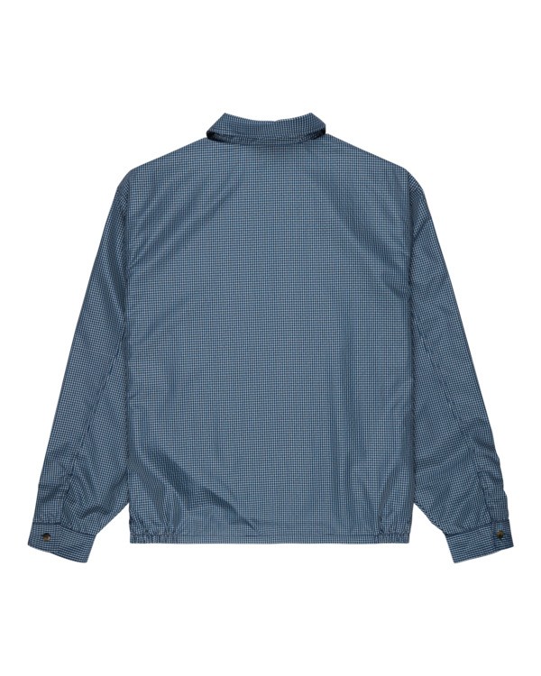 1 Harrington Gingham - Water-Resistant Jacket for Men White ELYJK00306 Element