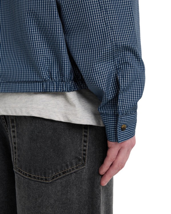 5 Harrington Gingham - Water-Resistant Jacket for Men White ELYJK00306 Element